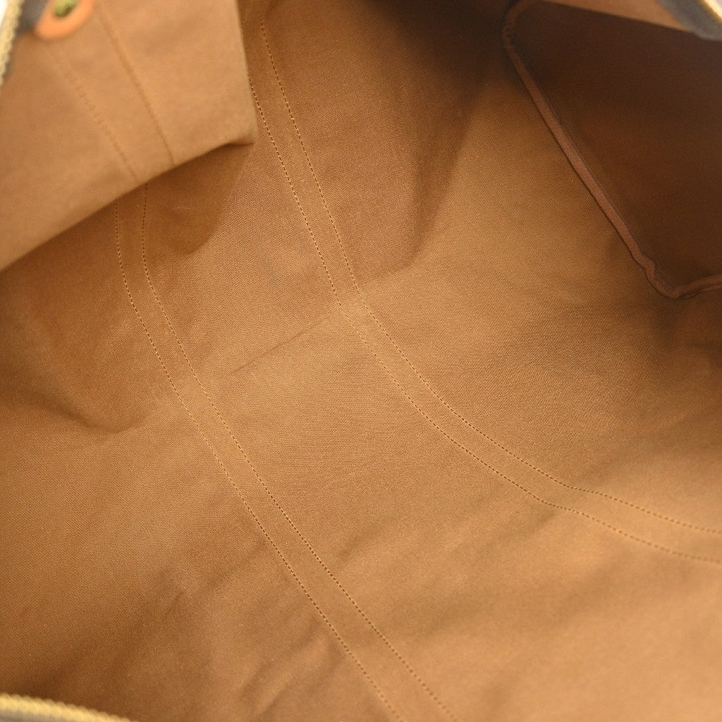 Louis Vuitton Keepall Bag Monogram Canvas Brown Canvas Travel Bag Bag (Pre-Owned)