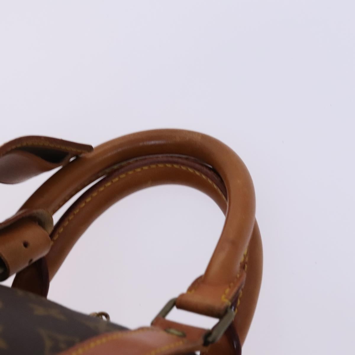 Louis Vuitton Keepall Bag Monogram Canvas Brown Canvas Travel Bag Bag (Pre-Owned)