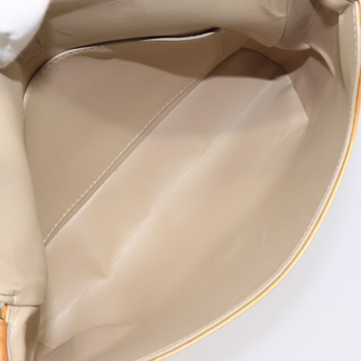 Louis Vuitton Thompson Street Handbag Monogram Vernis Beige Patent_Leather Bag (Pre-Owned)