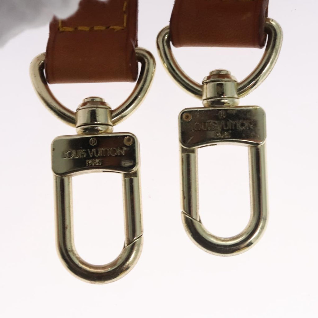 Louis Vuitton Adjustable Shoulder Strap Vachetta Leather Beige Leather Straps Accessory (Pre-Owned)