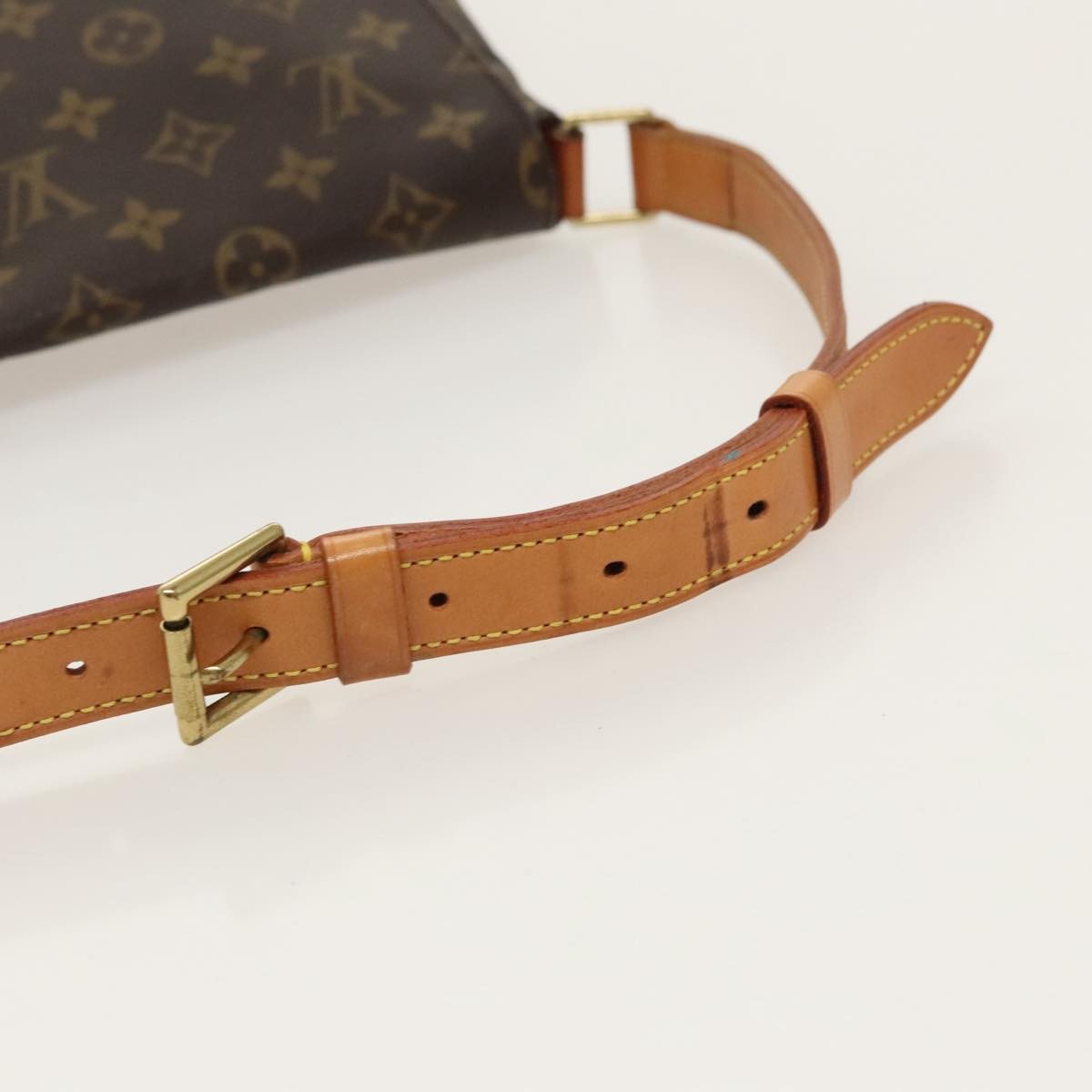 Louis Vuitton Musette Handbag Monogram Canvas Brown Canvas Bag (Pre-Owned)