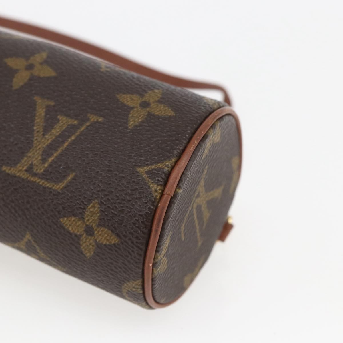 Louis Vuitton Papillon Pochette Monogram Canvas Brown Canvas Clutche & Pouche Bag (Pre-Owned)