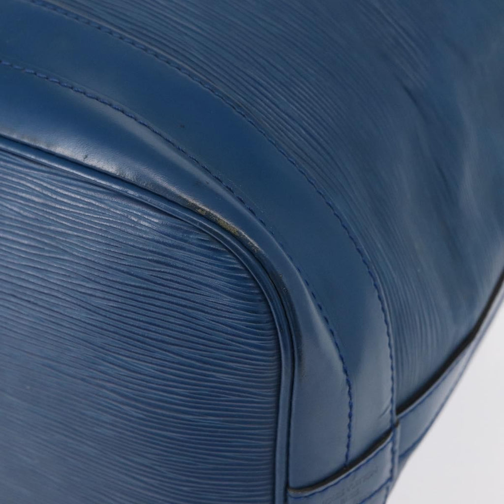 Louis Vuitton Noe Handbag Epi Leather Blue Leather Shoulder Bag Bag (Pre-Owned)