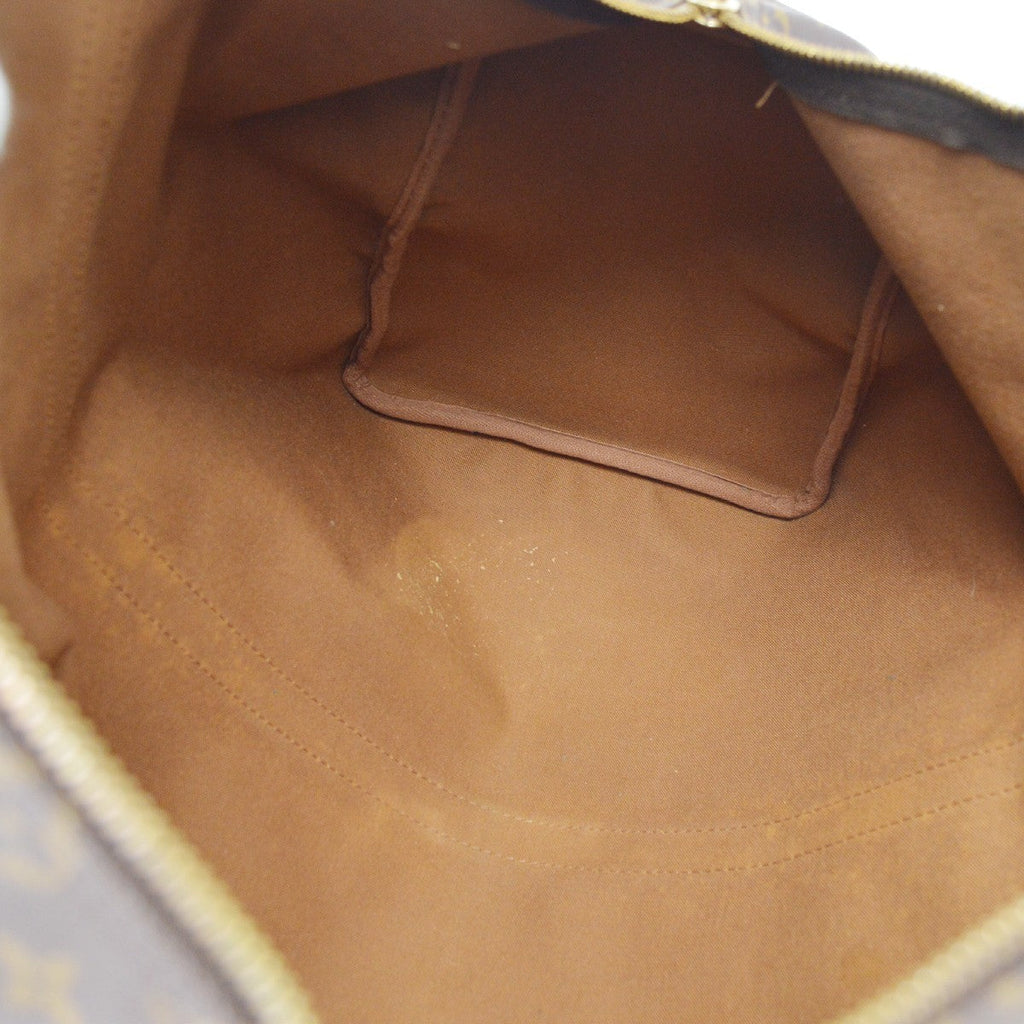 Louis Vuitton Keepall Bag Monogram Canvas Brown Canvas Travel Bag Bag (Pre-Owned)