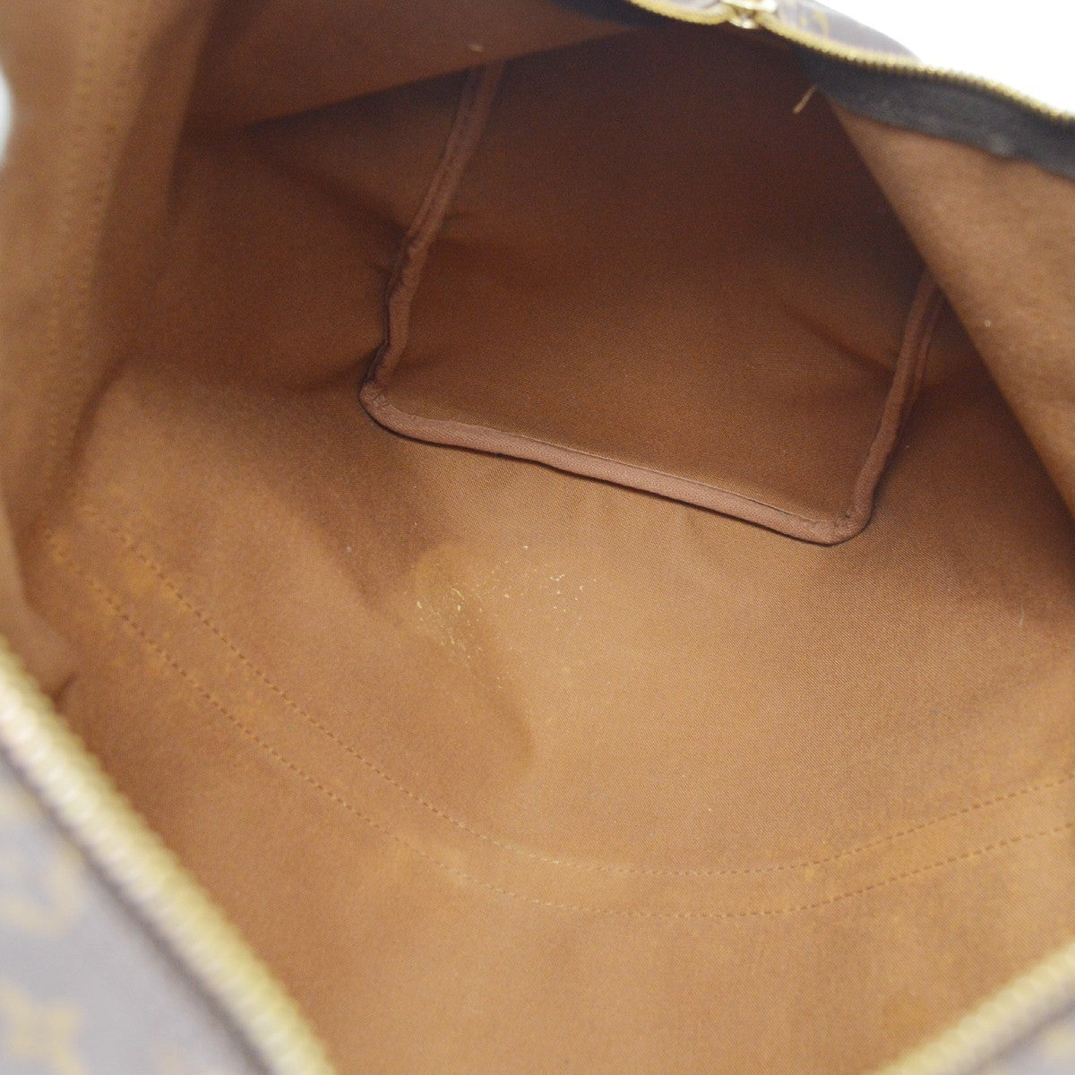 Louis Vuitton Keepall Bag Monogram Canvas Brown Canvas Travel Bag Bag (Pre-Owned)