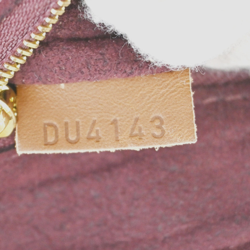Louis Vuitton Greenwich Bag Damier Brown Leather Handbag (Pre-Owned)