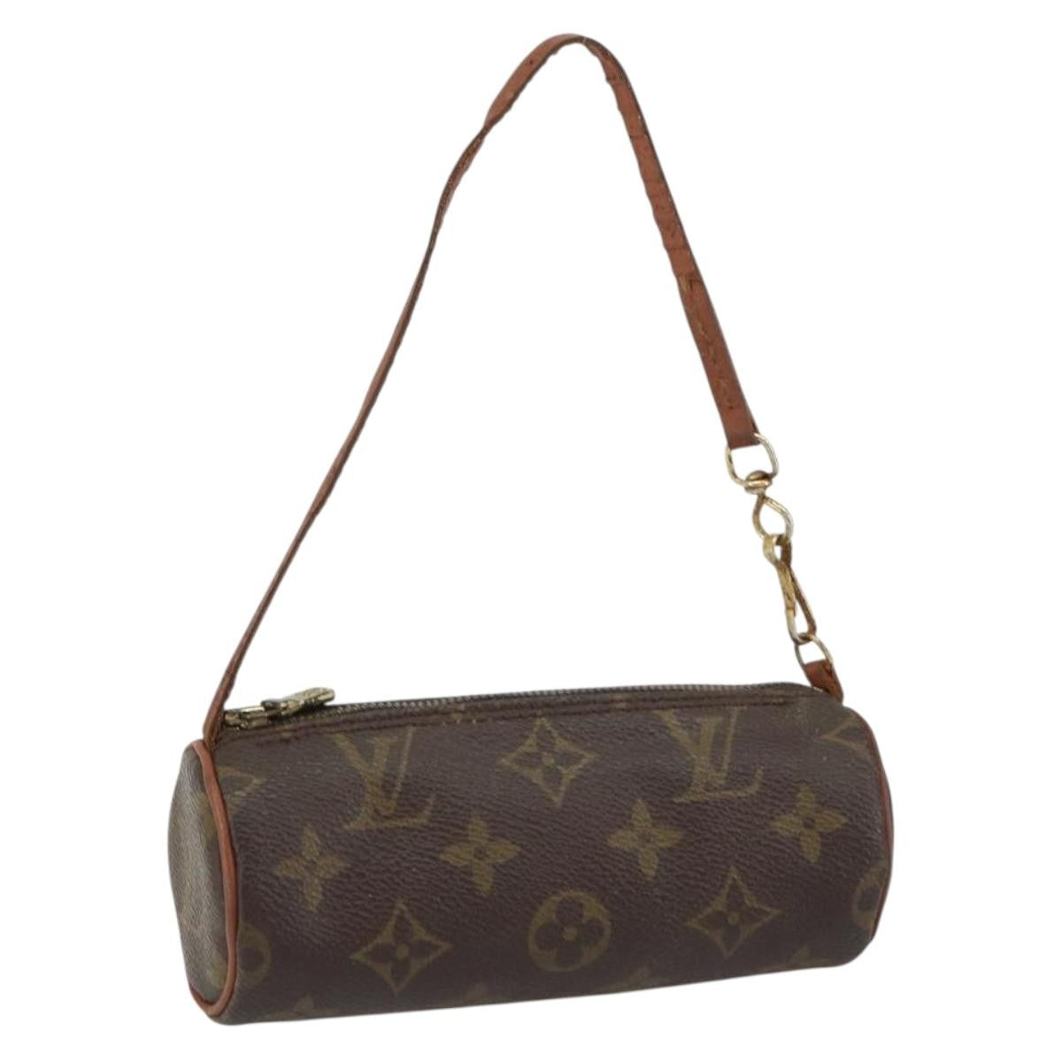Louis Vuitton Papillon Pochette Monogram Canvas Brown Canvas Clutche & Pouche Bag (Pre-Owned)