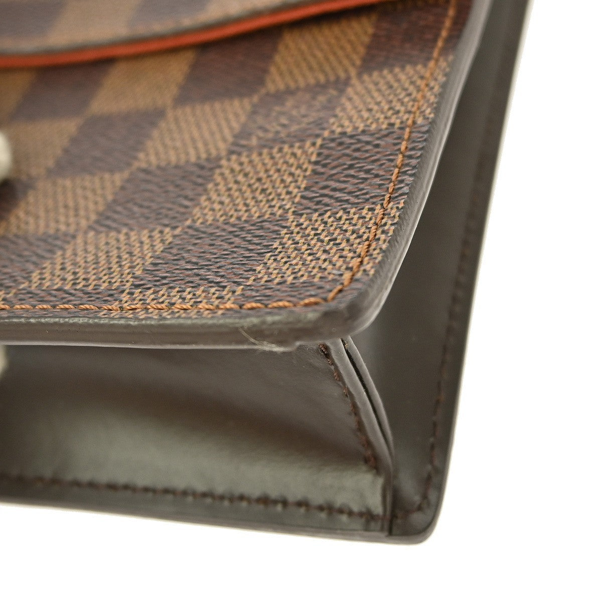 Louis Vuitton Portobello Messenger Damier Brown Canvas Shoulder Bag Bag (Pre-Owned)