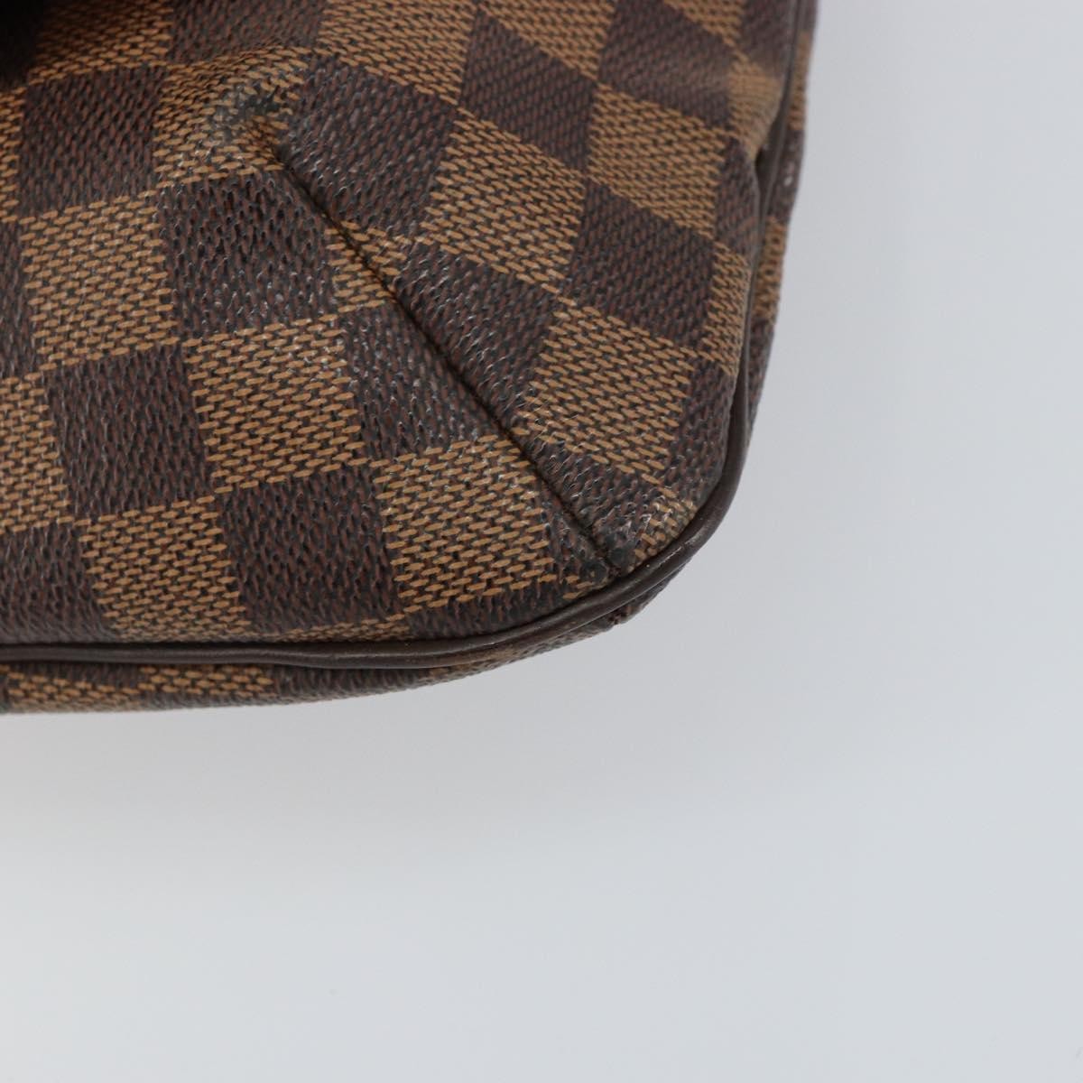 Louis Vuitton Musette Handbag Damier Brown Canvas Shoulder Bag Bag (Pre-Owned)