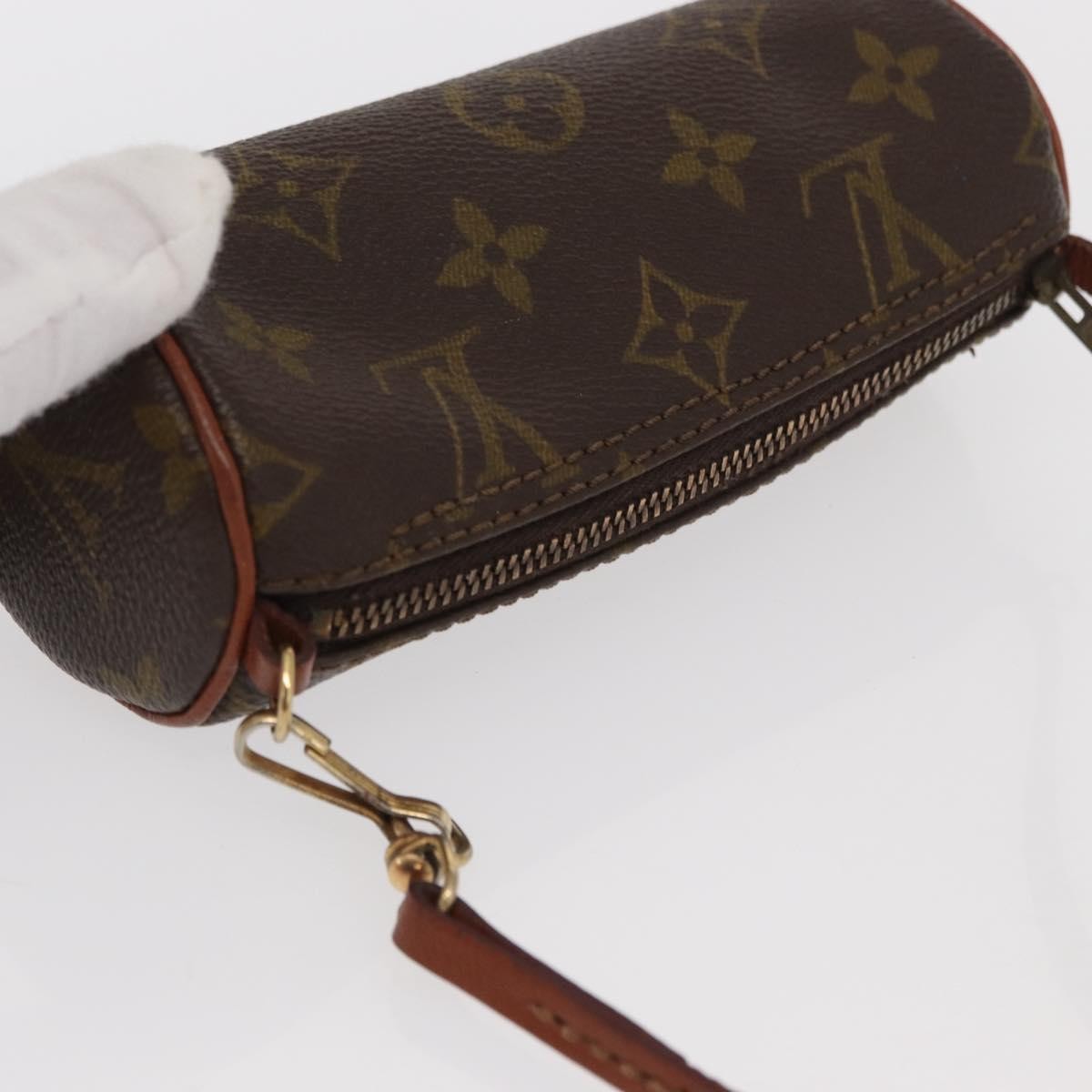Louis Vuitton Papillon Pochette Monogram Canvas Brown Canvas Clutche & Pouche Bag (Pre-Owned)