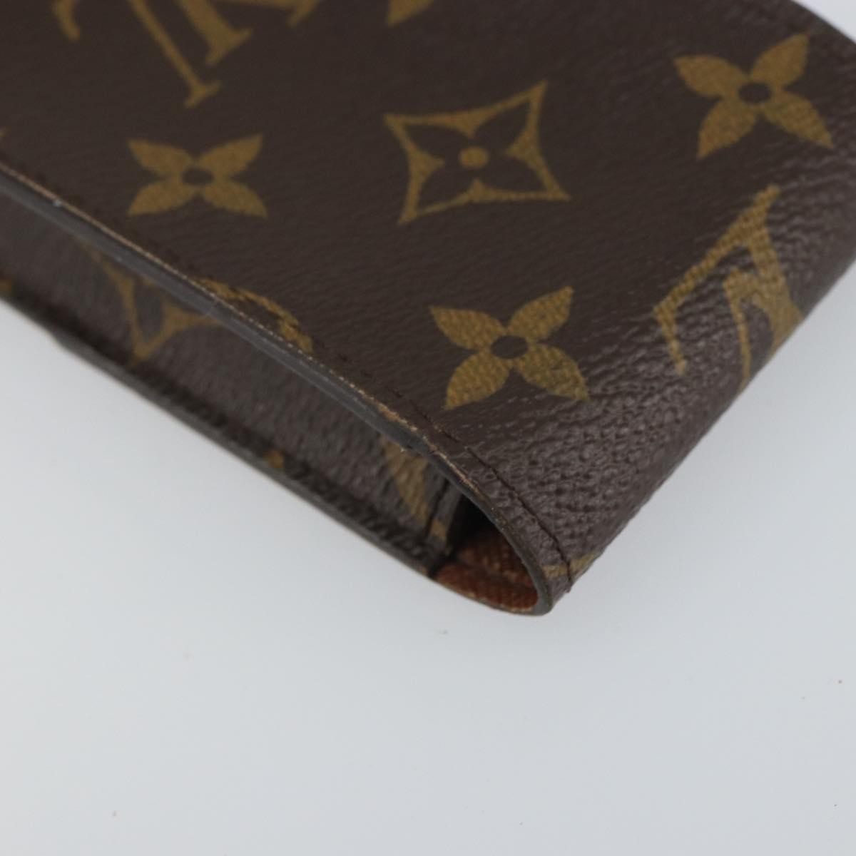 Louis Vuitton Etui Cigarette Case Monogram Canvas Brown Canvas Wallets Accessory (Pre-Owned)