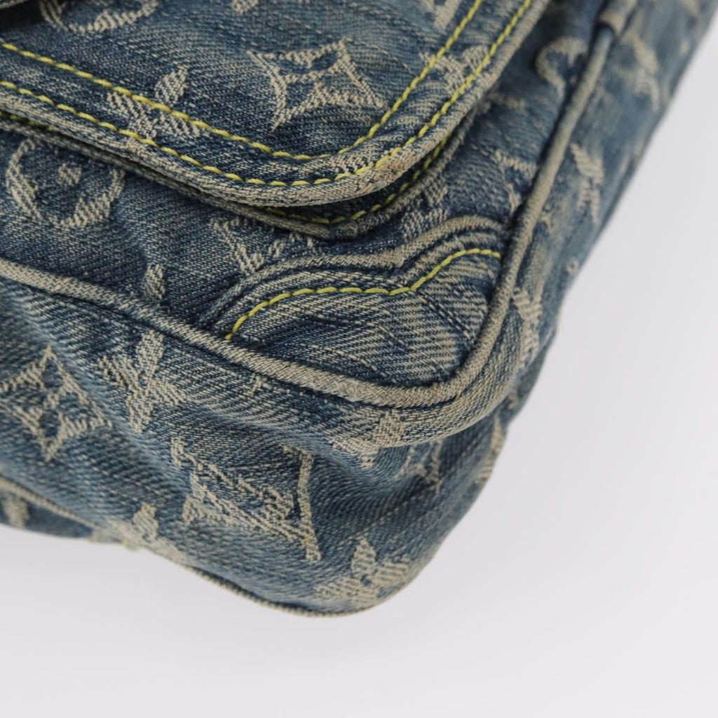 Louis Vuitton Bum Bag Denim Blue Denim_Jeans Shoulder Bag Bag (Pre-Owned)