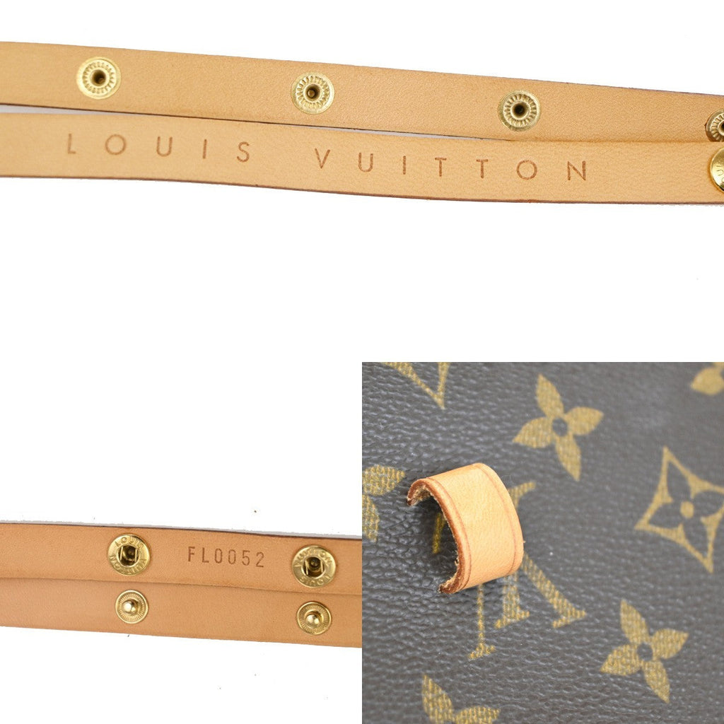 Louis Vuitton Florentine Waist Bag Monogram Canvas Brown Canvas Clutche & Pouche Bag (Pre-Owned)