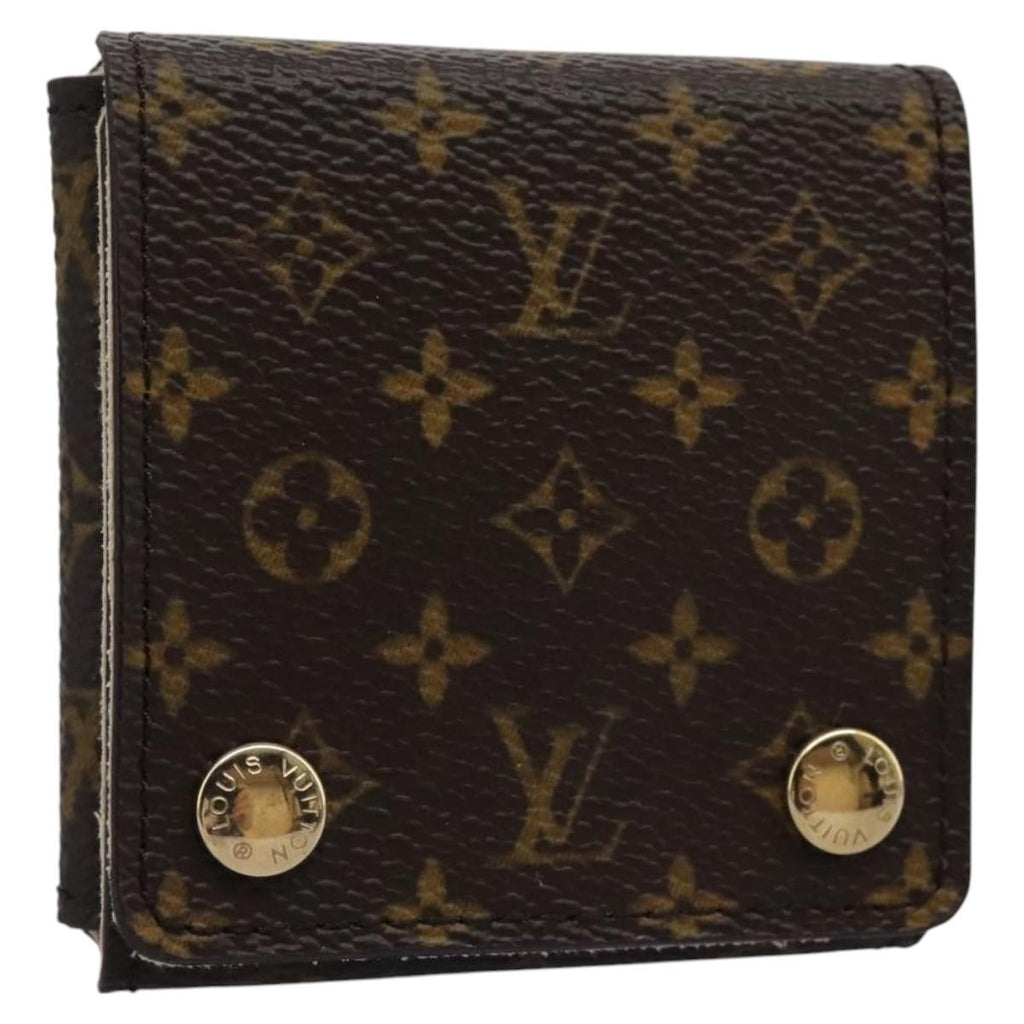 Louis Vuitton Case Jewelry Box Canvas Multicolour Canvas Wallets Accessory (Pre-Owned)