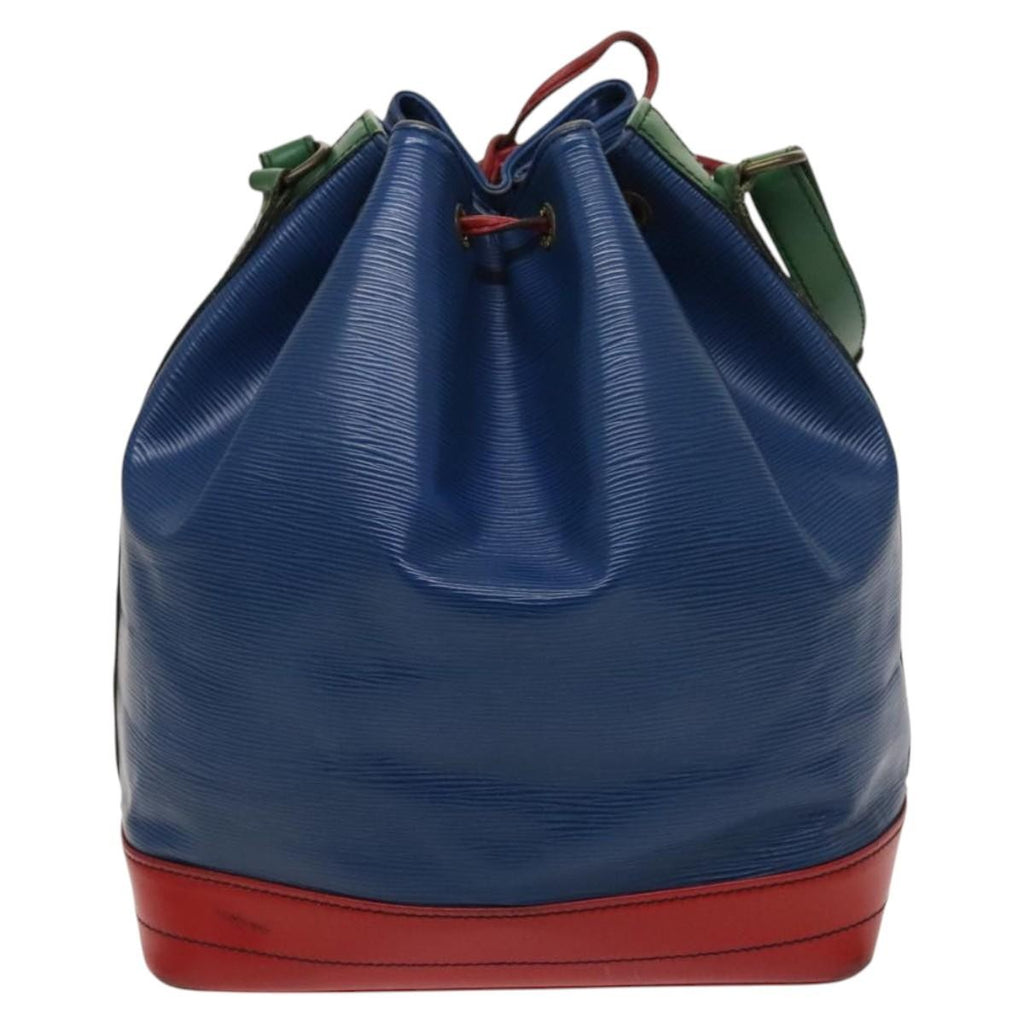 Louis Vuitton Tricolor Noe Handbag Epi Leather Blue Leather Bag (Pre-Owned)