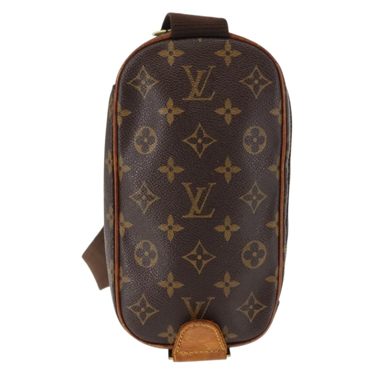 Louis Vuitton Pochette Gange Monogram Canvas Brown Canvas Clutche & Pouche Bag (Pre-Owned)