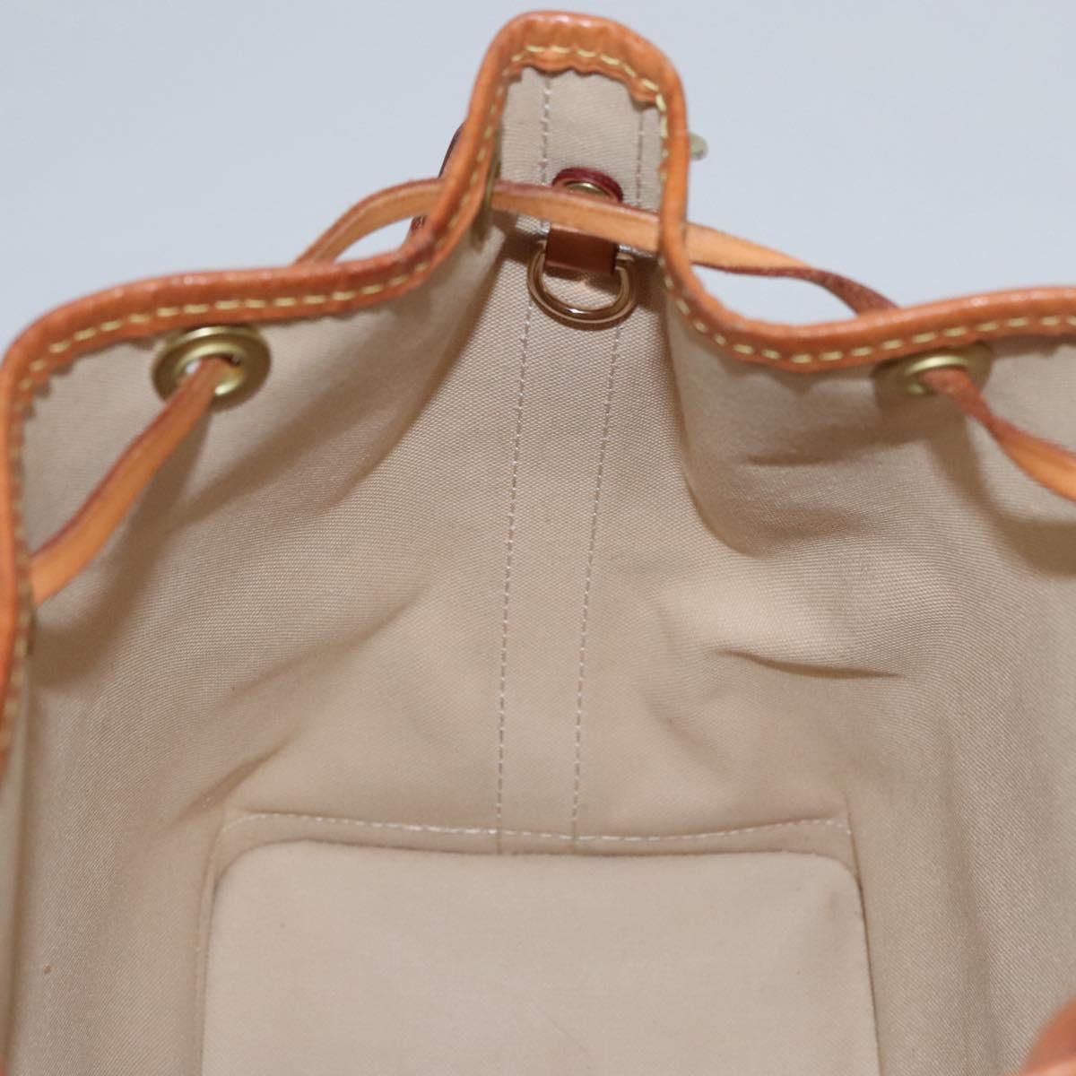 Louis Vuitton Noe Shoulder Bag Damier Azur White Canvas Shoulder Bag Bag (Pre-Owned)