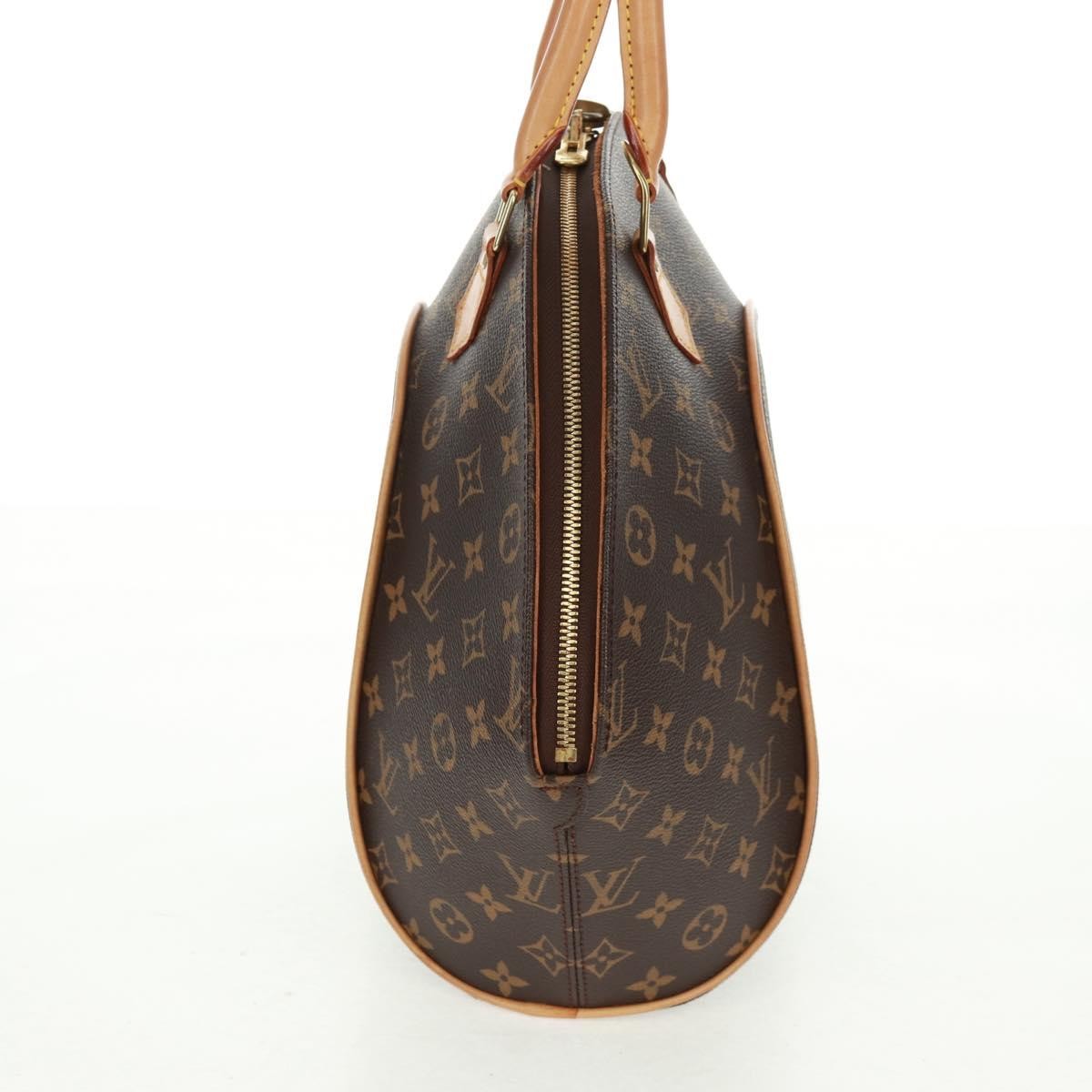 Louis Vuitton Ellipse Bag Monogram Canvas Brown Canvas Handbag (Pre-Owned)