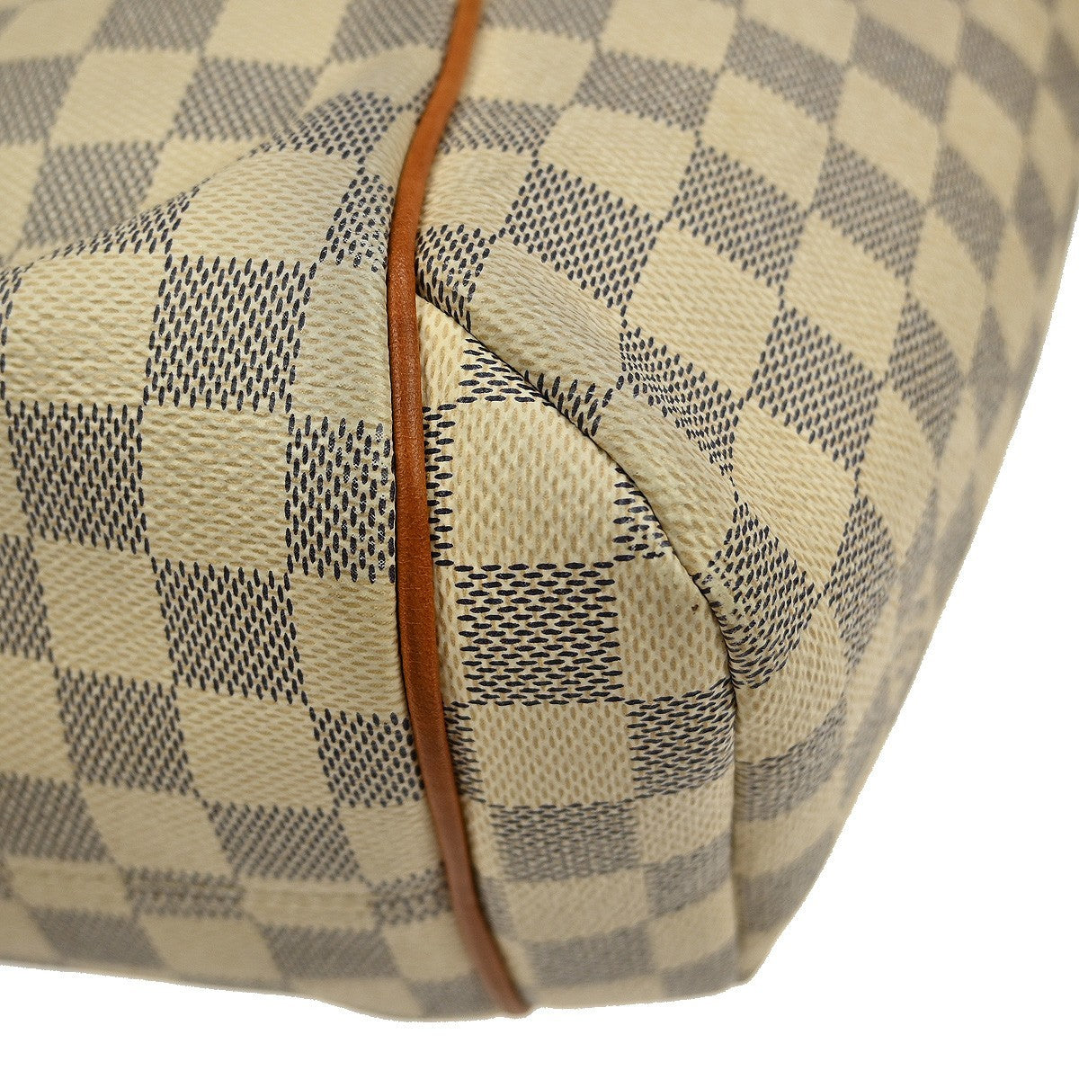 Louis Vuitton Totally Handbag Damier White Canvas Tote Bag Bag (Pre-Owned)