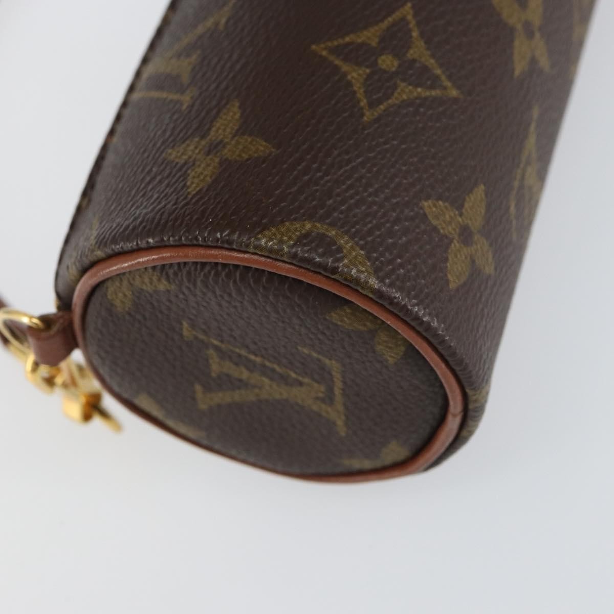 Louis Vuitton Papillon Pochette Monogram Canvas Brown Canvas Clutche & Pouche Bag (Pre-Owned)