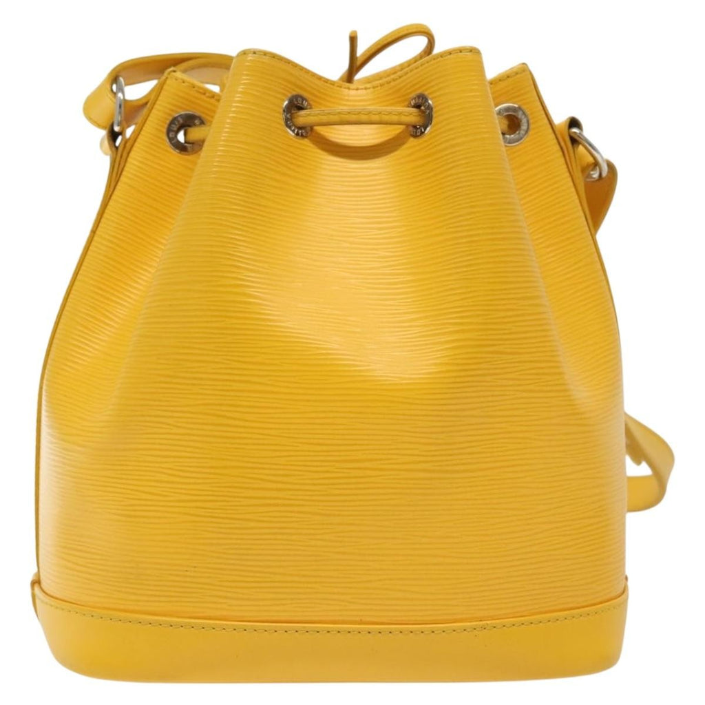 Louis Vuitton Noe Handbag Epi Leather Yellow Leather Bag (Pre-Owned)