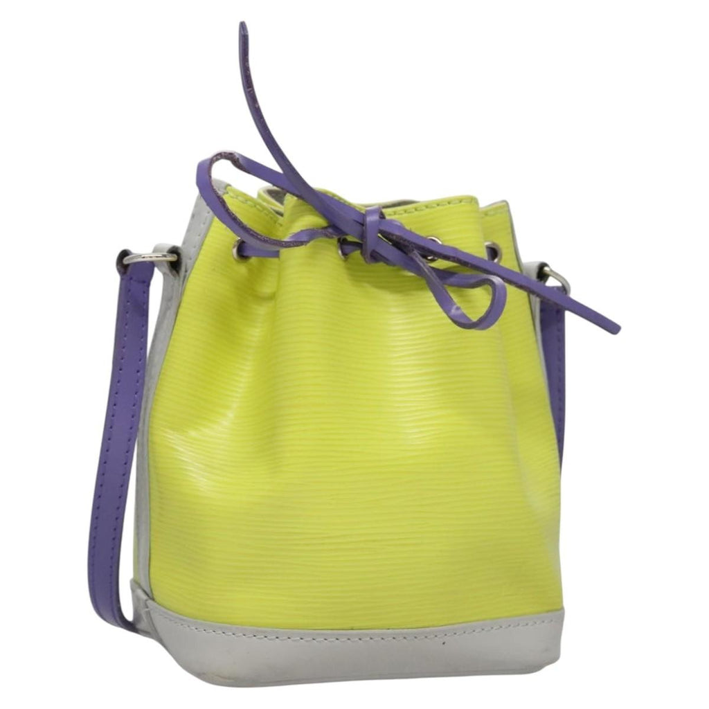 Louis Vuitton Neonoe Handbag Epi Leather Yellow Leather Bag (Pre-Owned)
