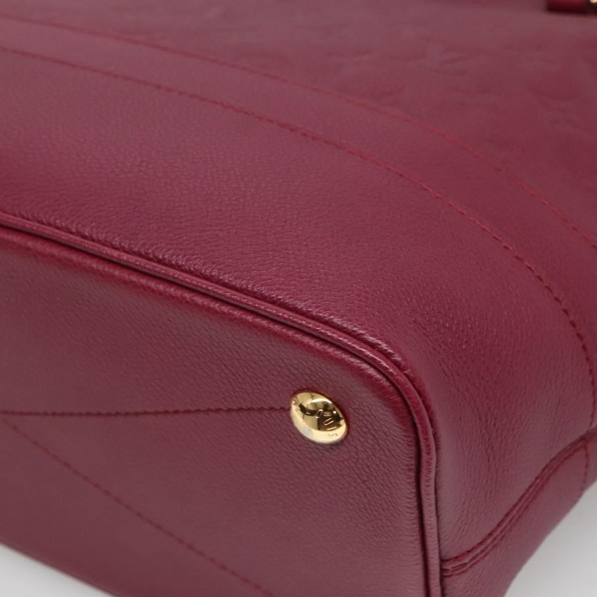 Louis Vuitton Citadine Handbag Monogram Empreinte Leather Purple Leather Tote Bag Bag (Pre-Owned)