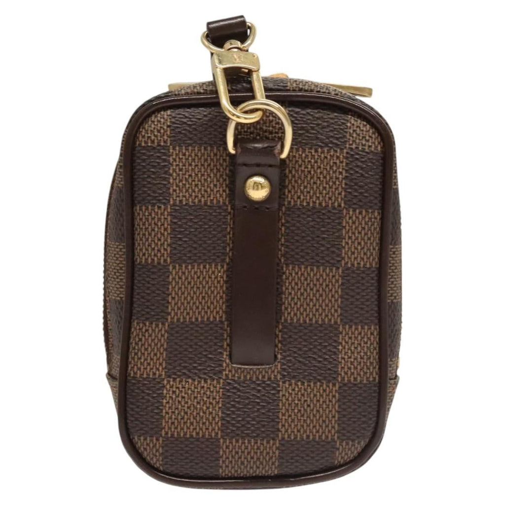 Louis Vuitton Etui Okapi Camera Case Damier Brown Canvas Bag (Pre-Owned)