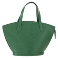 Louis Vuitton Saint Jacques Handbag Epi Leather Green Epi Leather Handbag (Pre-Owned)
