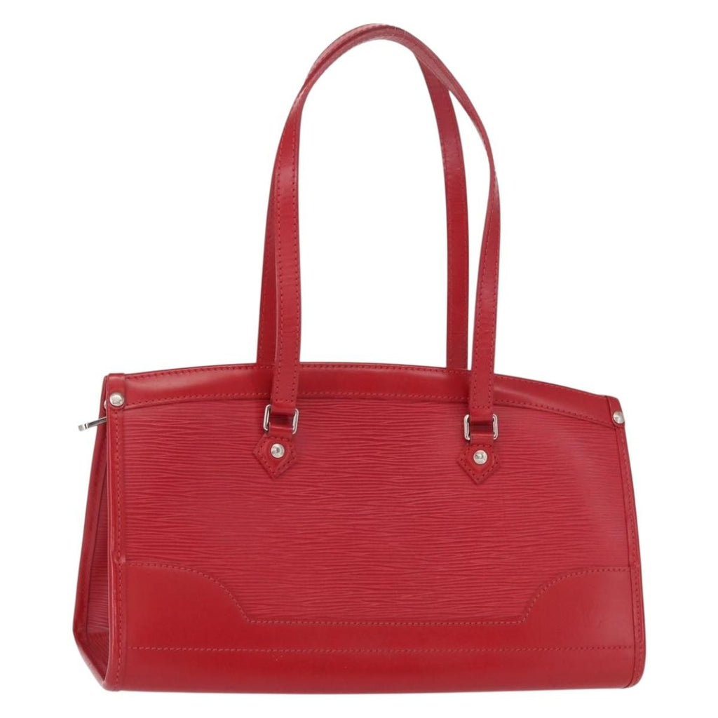 Louis Vuitton Madeleine Handbag Epi Leather Red Epi Leather Handbag (Pre-Owned)