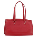 Louis Vuitton Madeleine Handbag Epi Leather Red Epi Leather Handbag (Pre-Owned)