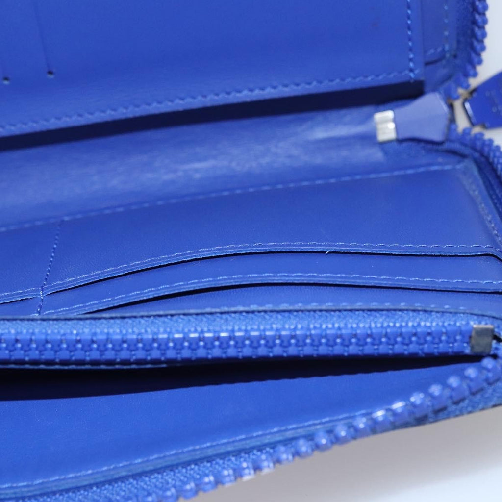 Louis Vuitton Portefeuille Zippy Monogramme Empreinte Monogramme Empreinte Blue Leather Wallets Accessory (Pre-Owned)