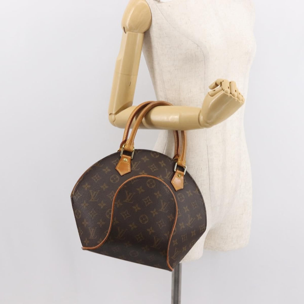 Louis Vuitton Ellipse Bag Monogram Canvas Brown Canvas Handbag (Pre-Owned)