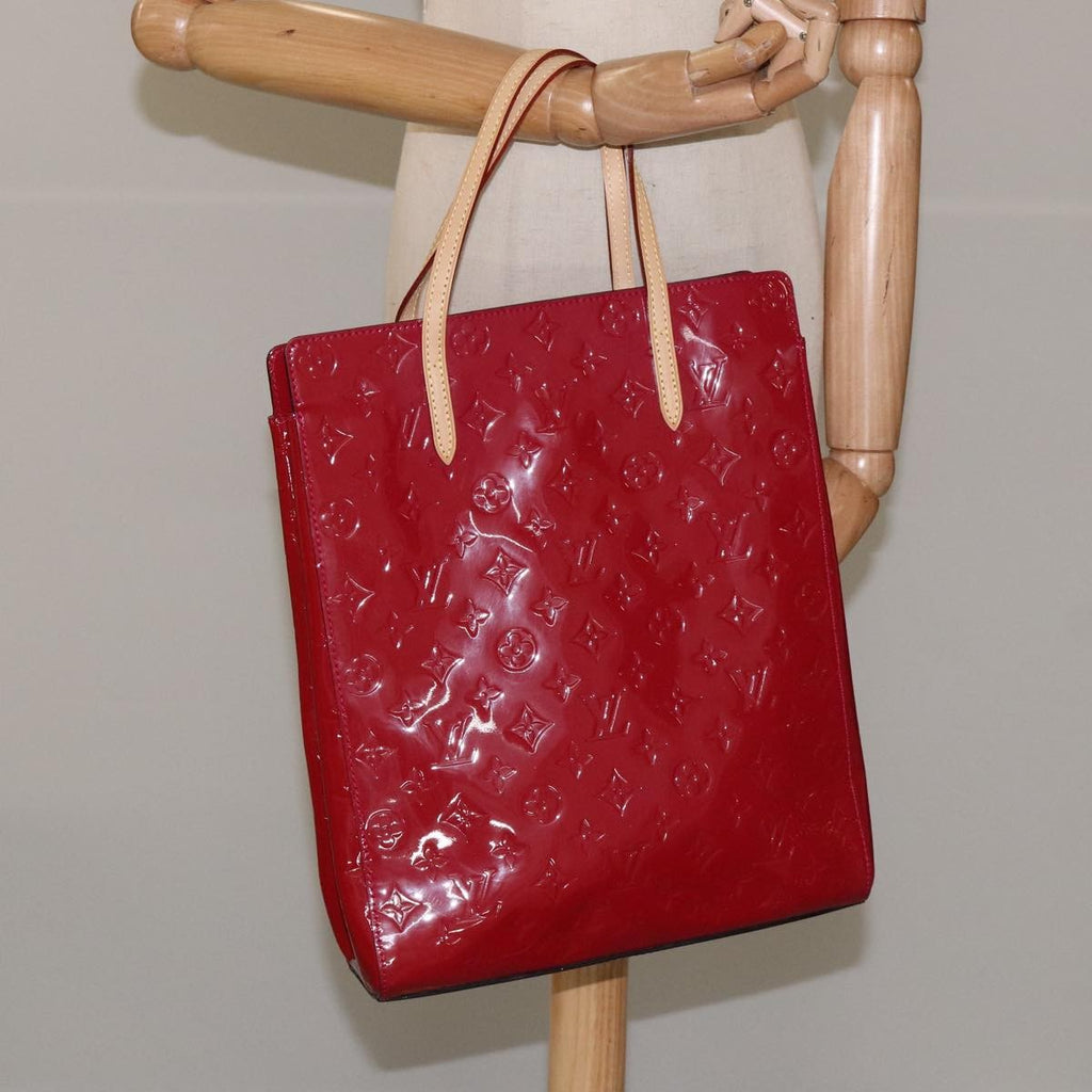 Louis Vuitton Catalina Handbag Monogram Vernis Pink Patent_Leather Bag (Pre-Owned)