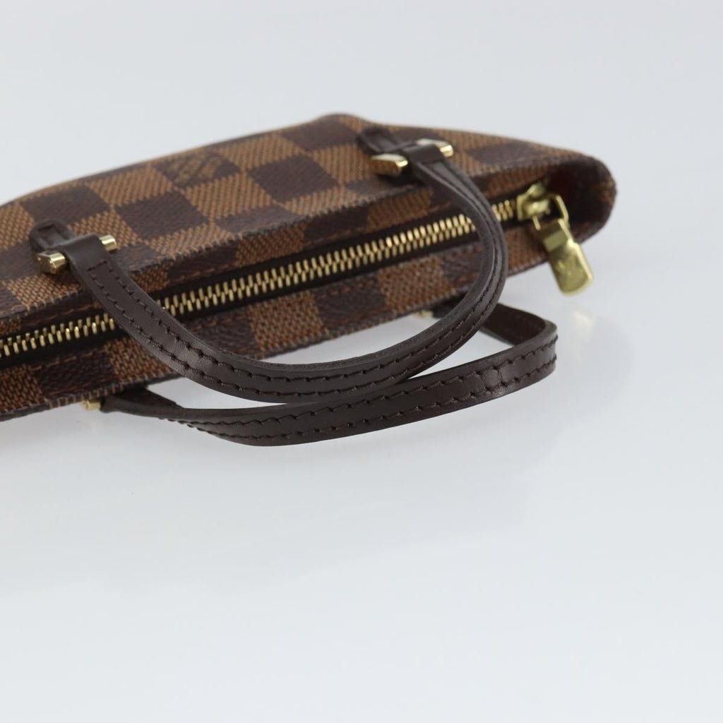Louis Vuitton Manosque Pochette Damier Brown Canvas Clutche & Pouche Bag (Pre-Owned)