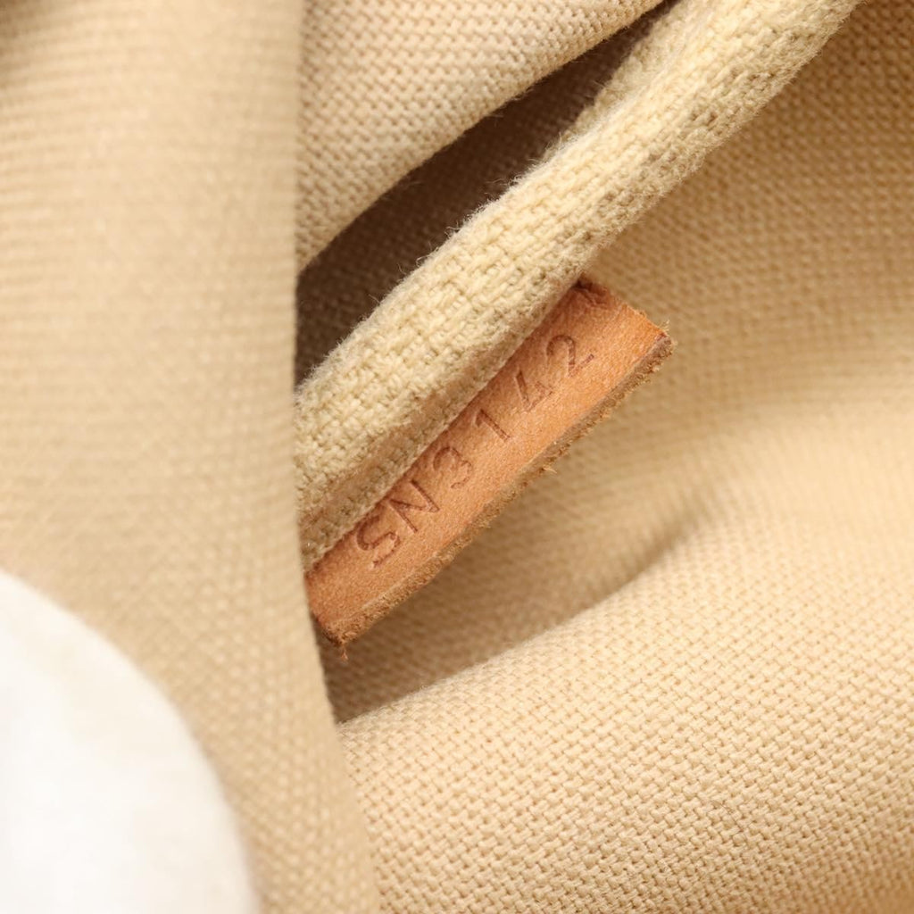 Louis Vuitton Eva Handbag Damier Beige Canvas Shoulder Bag Bag (Pre-Owned)