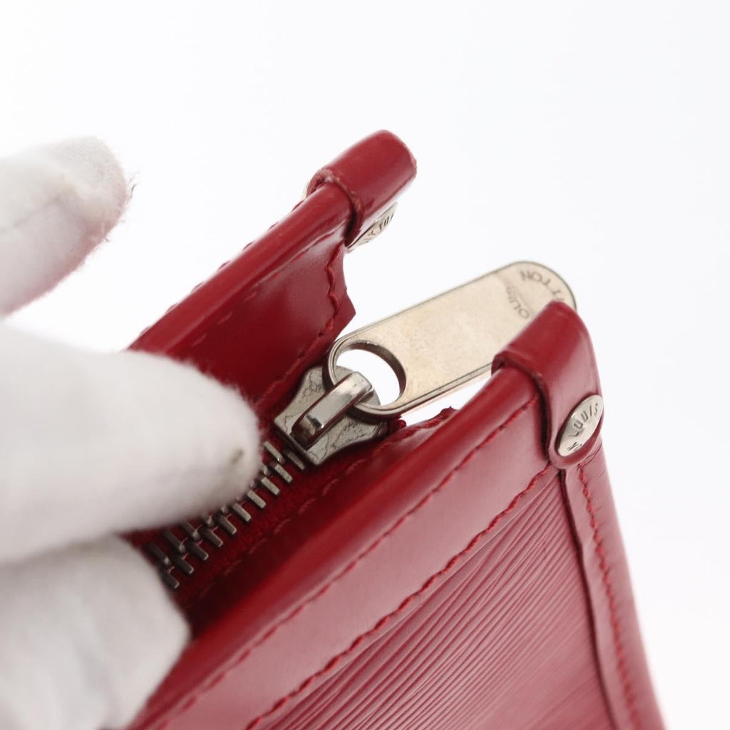Louis Vuitton Madeleine Handbag Epi Leather Red Epi Leather Handbag (Pre-Owned)