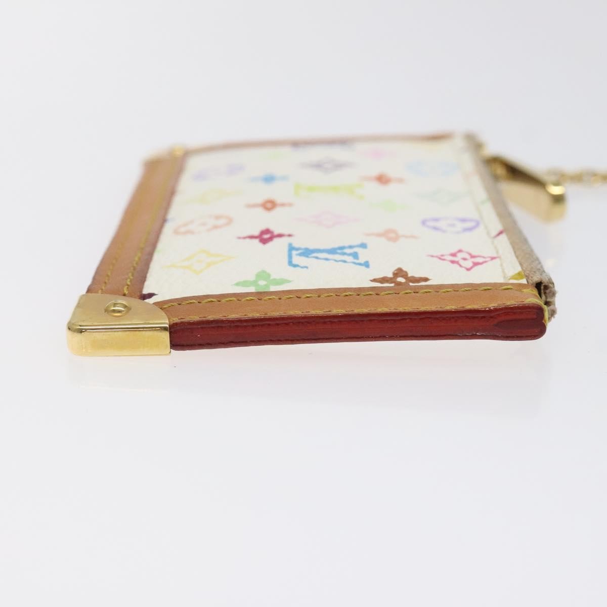Louis Vuitton Pochette Clés Monogram Canvas Multicolour Canvas Wallets Accessory (Pre-Owned)
