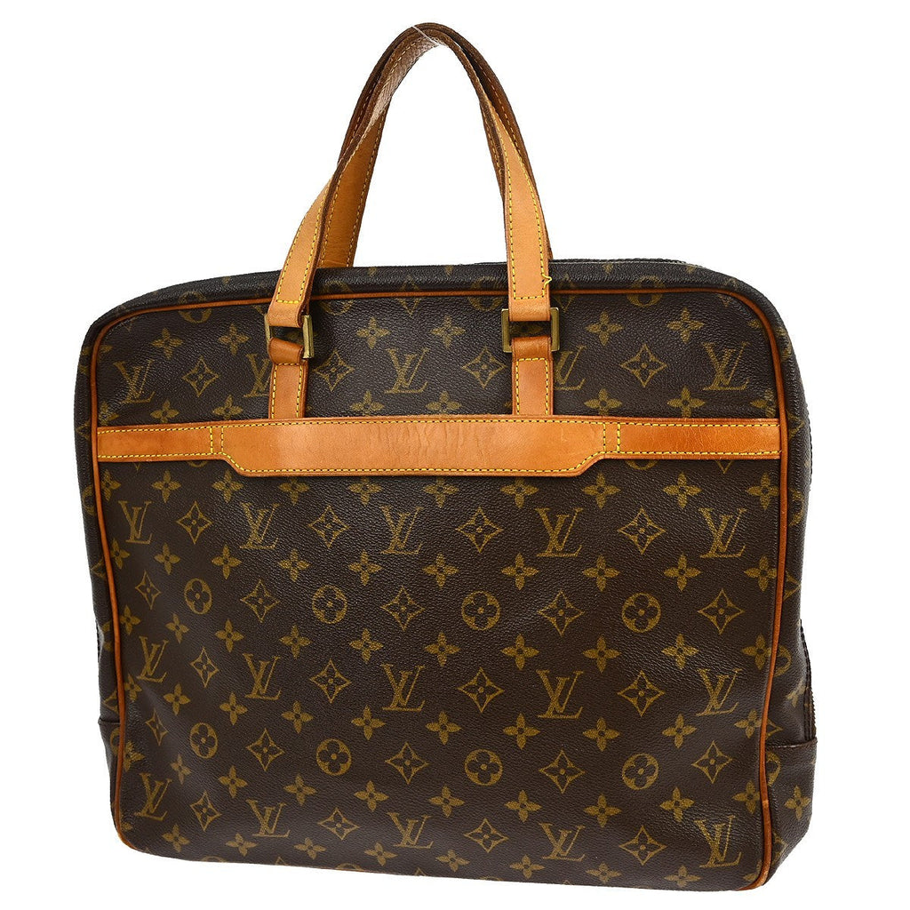 Louis Vuitton Porte-Documents Pegase Bag Monogram Canvas Brown Canvas Briefcase Bag (Pre-Owned)