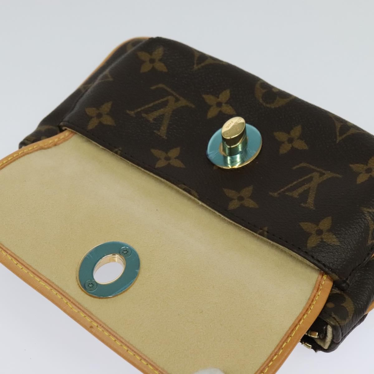 Louis Vuitton Tikal Wristlet Pochette Monogram Canvas Brown Canvas Bag (Pre-Owned)
