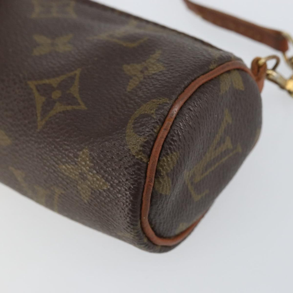 Louis Vuitton Papillon Pochette Monogram Canvas Brown Canvas Clutche & Pouche Bag (Pre-Owned)
