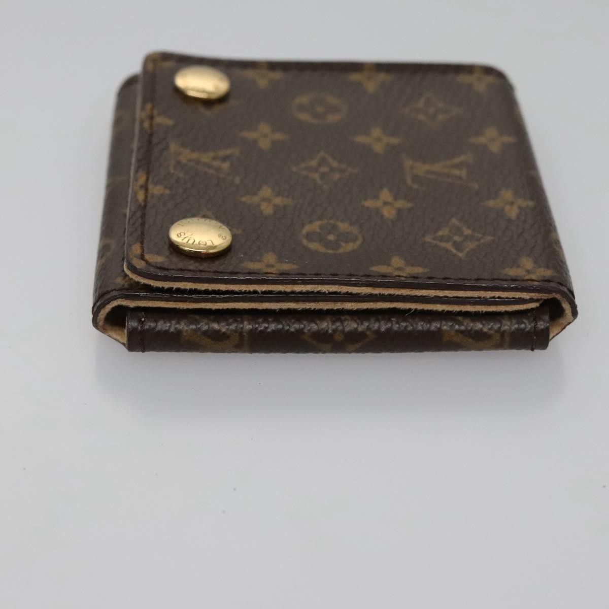 Louis Vuitton Case Jewelry Box Canvas Brown Canvas Wallets Accessory (Pre-Owned)