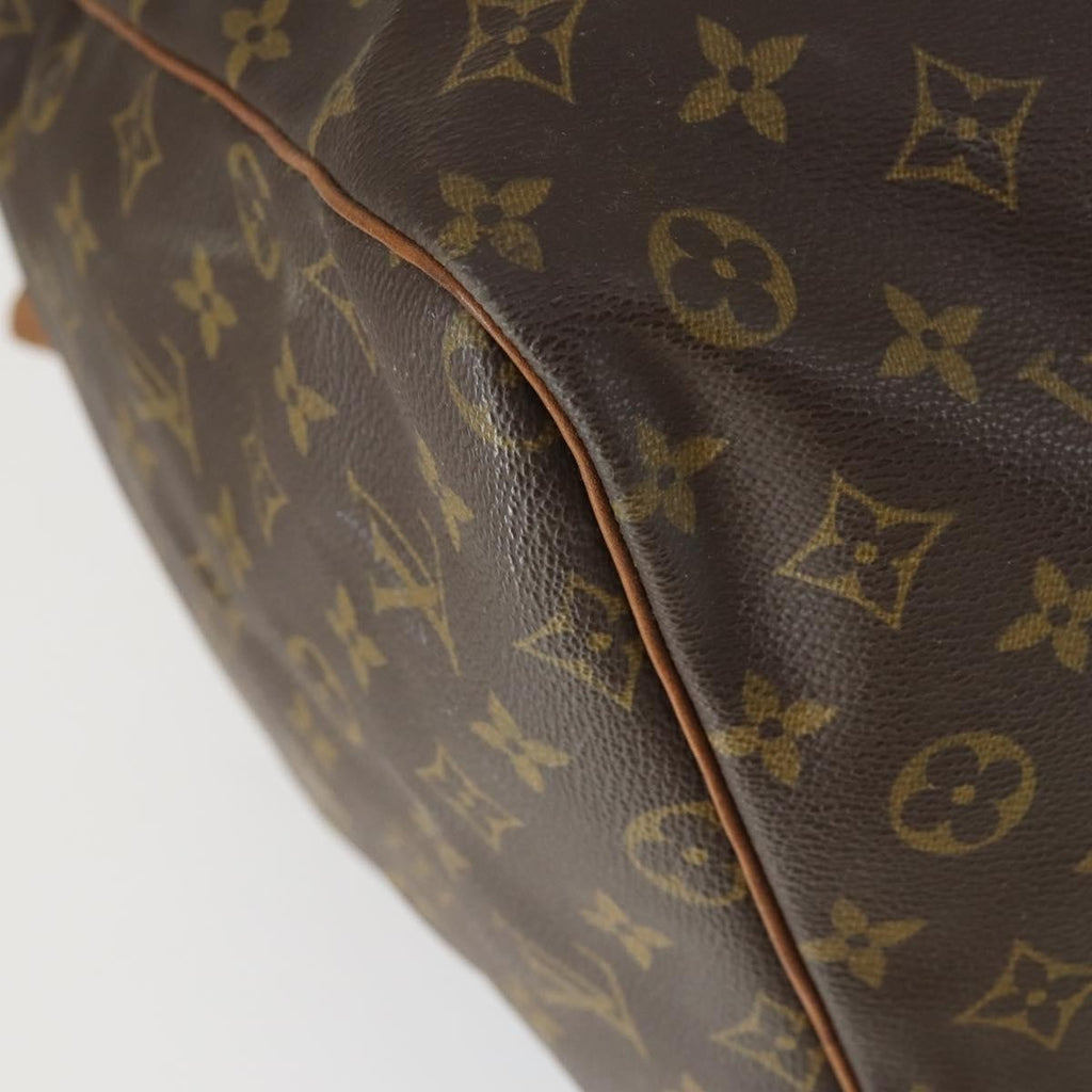 Louis Vuitton Keepall Bag Monogram Canvas Brown Canvas Travel Bag Bag (Pre-Owned)