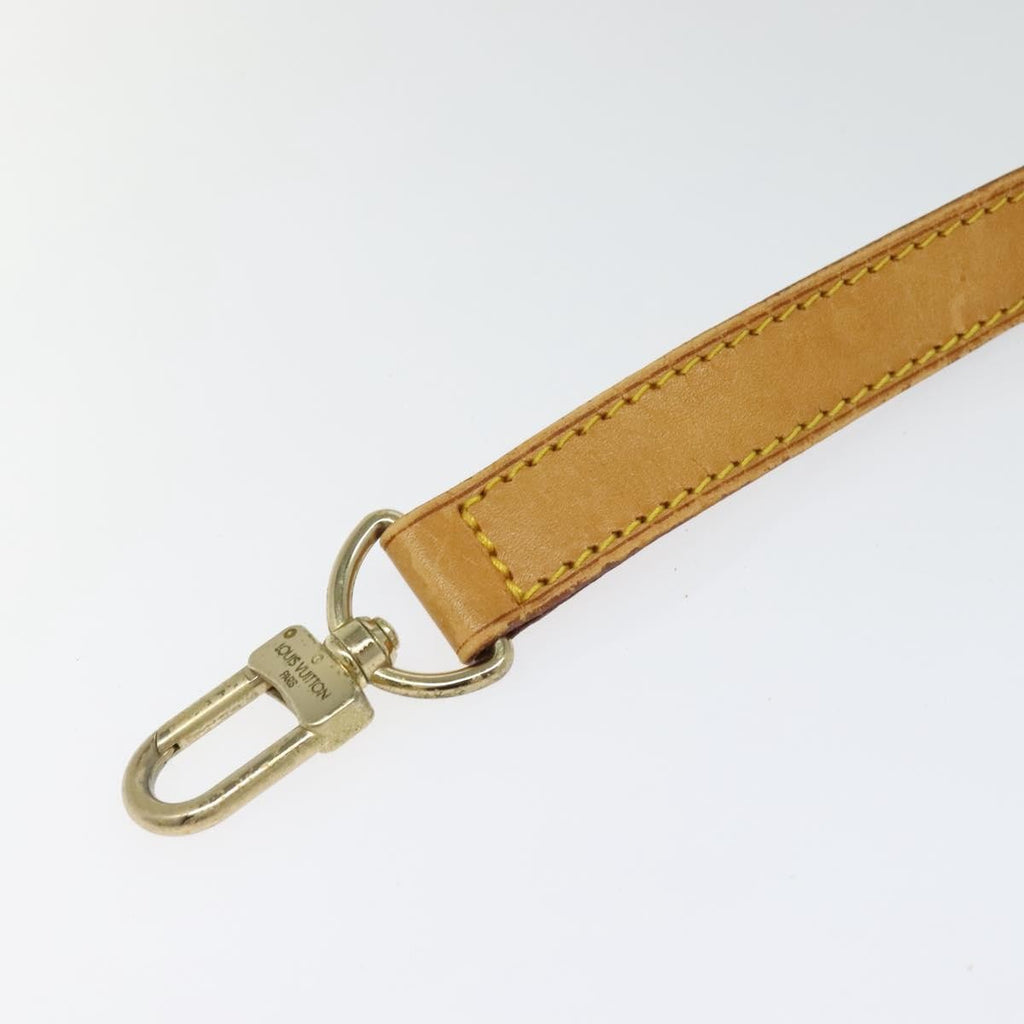 Louis Vuitton Adjustable Shoulder Strap Vachetta Leather Beige Leather Straps Accessory (Pre-Owned)