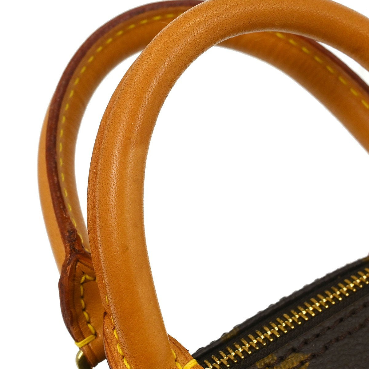 Louis Vuitton Speedy Mini Hl Handbag Monogram Canvas Brown Canvas Handbag (Pre-Owned)