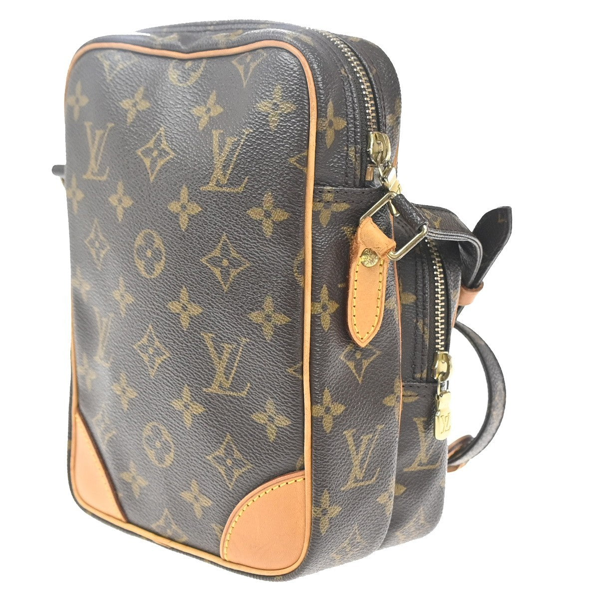 Louis Vuitton Amazone Bag Monogram Canvas Brown Canvas Shoulder Bag Bag (Pre-Owned)