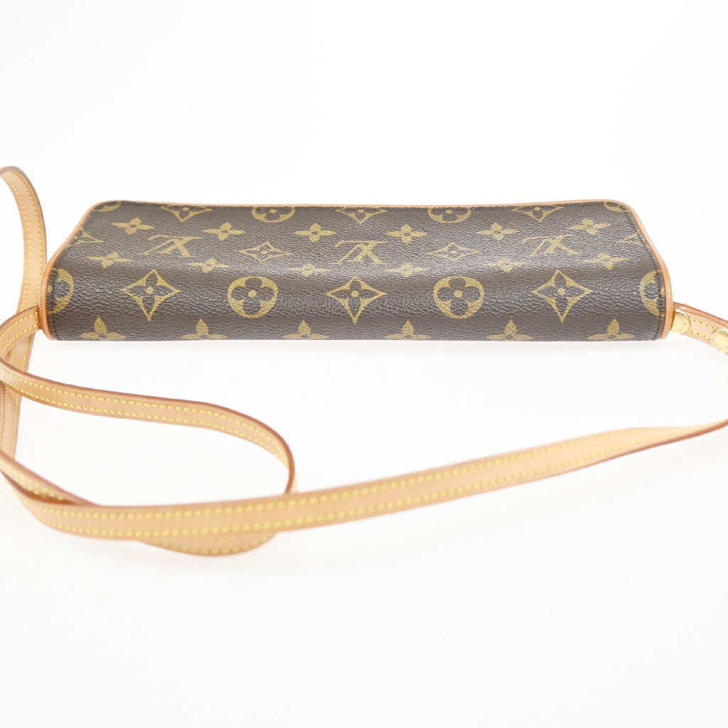 Louis Vuitton Twin Handbag Monogram Canvas Brown Canvas Clutche & Pouche Bag (Pre-Owned)