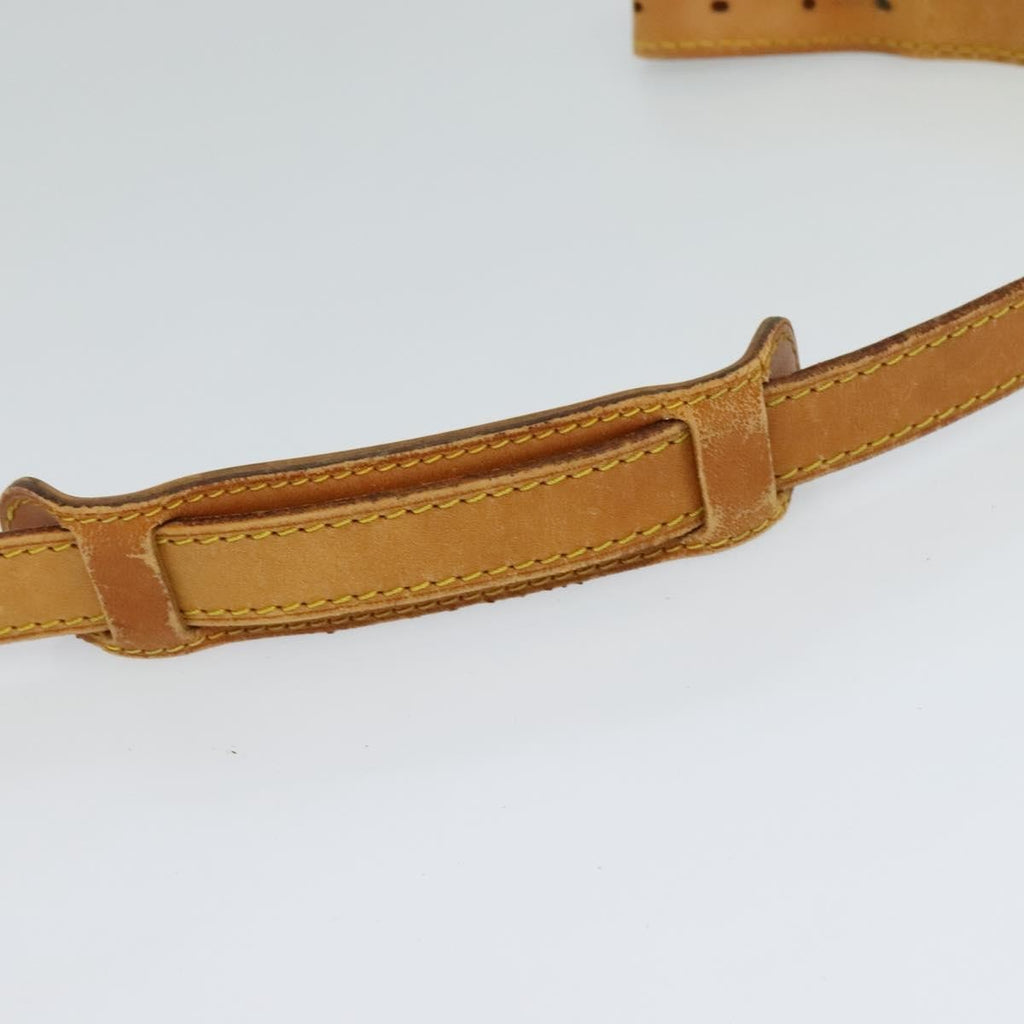 Louis Vuitton Adjustable Shoulder Strap Vachetta Leather Beige Leather Straps Accessory (Pre-Owned)