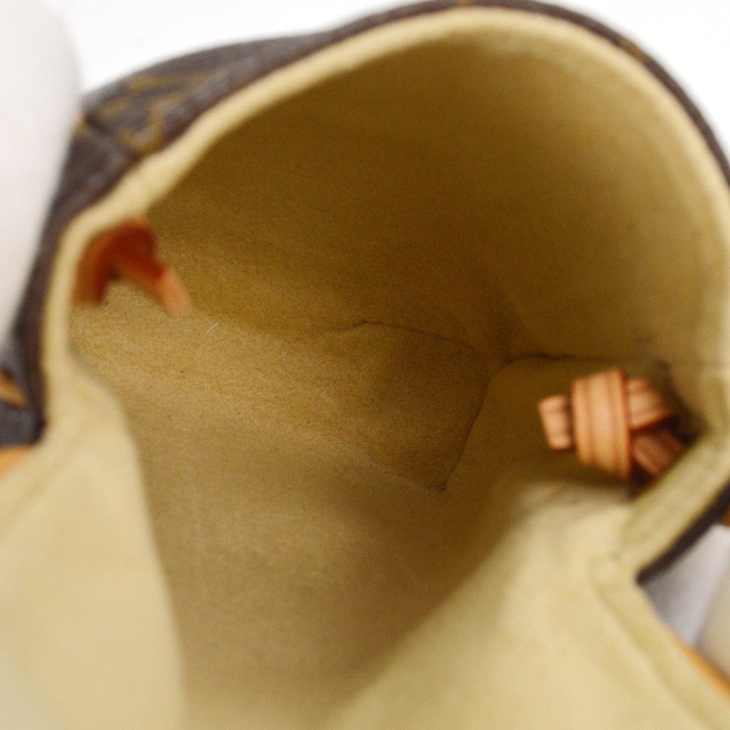 Louis Vuitton Cancun Pochette Monogram Canvas Brown Canvas Clutche & Pouche Bag (Pre-Owned)