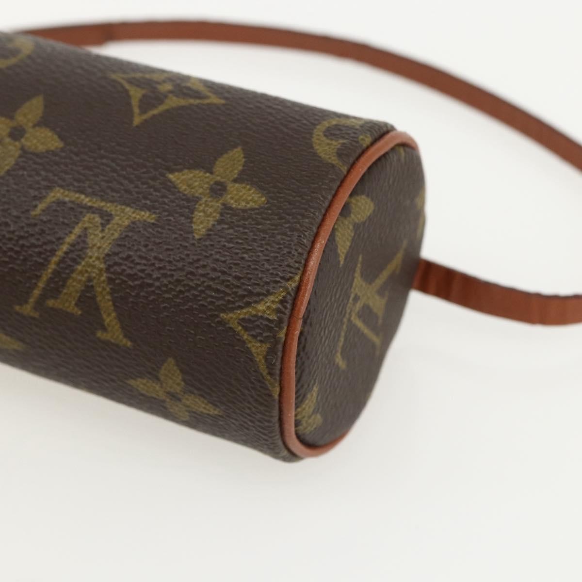 Louis Vuitton Papillon Pochette Monogram Canvas Brown Canvas Clutche & Pouche Bag (Pre-Owned)